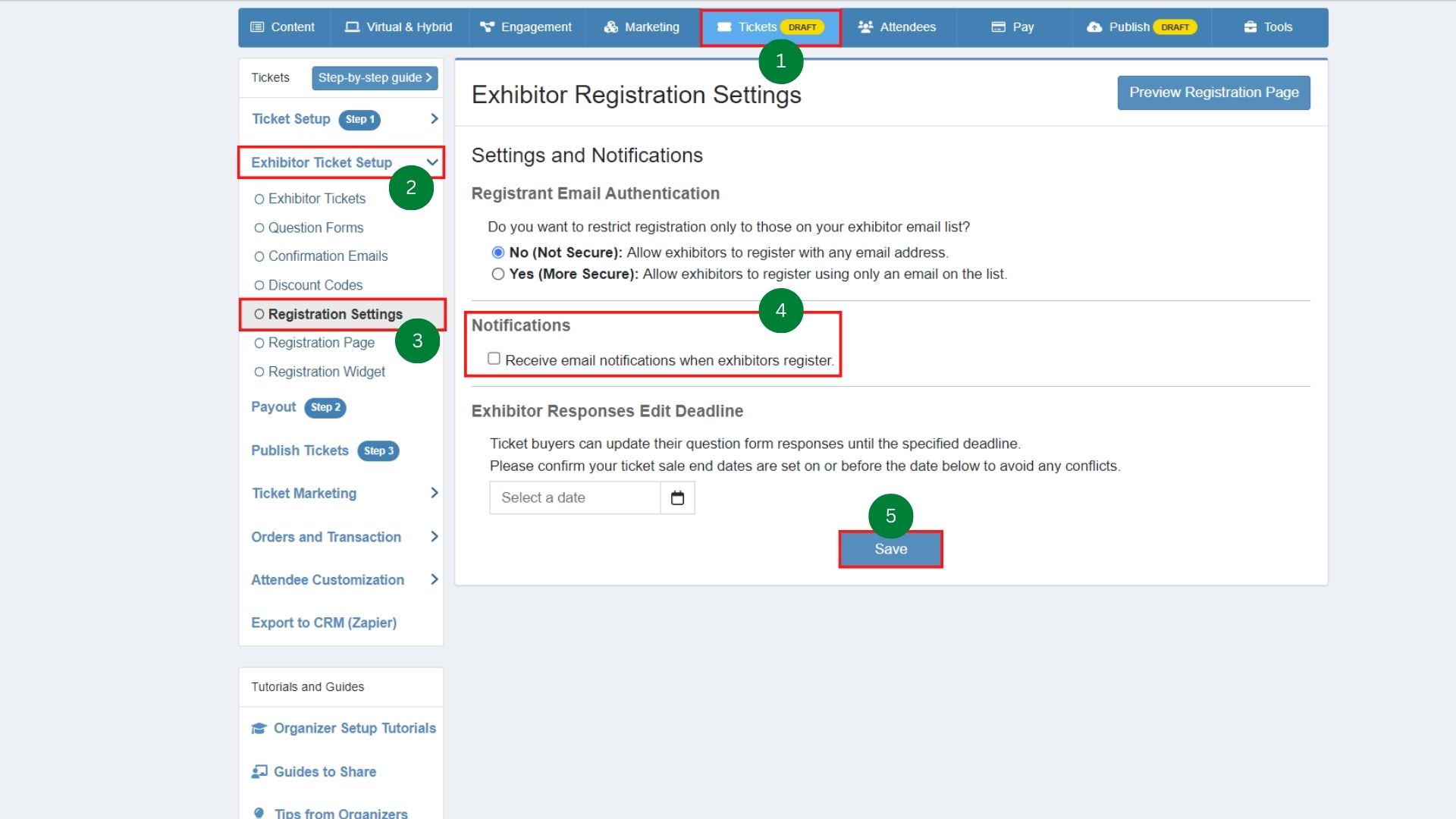 Is it possible to turn off the email notifications for admins? Help